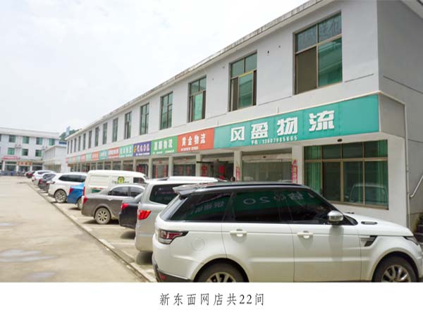 新东面网店共22间